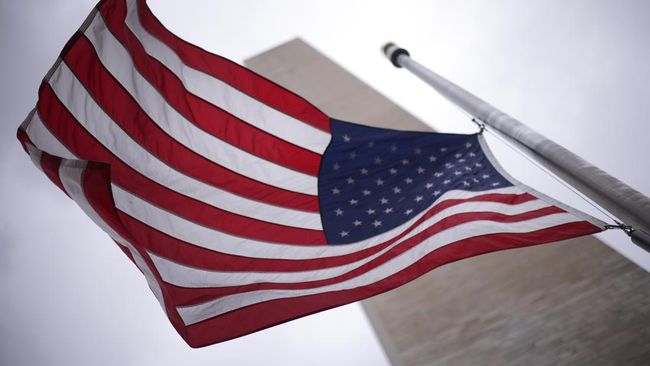 Perundingan Plafon Utang AS Terhenti, Ancaman Gagal Bayar Muncul bendera amerika serikat