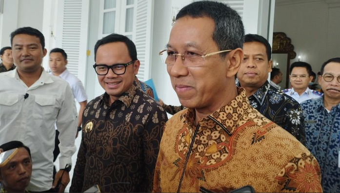 Bima Arya Curhat Kemacetan Bogor pada Heru Budi di Balai Kota DKI bima arya temui heru budi