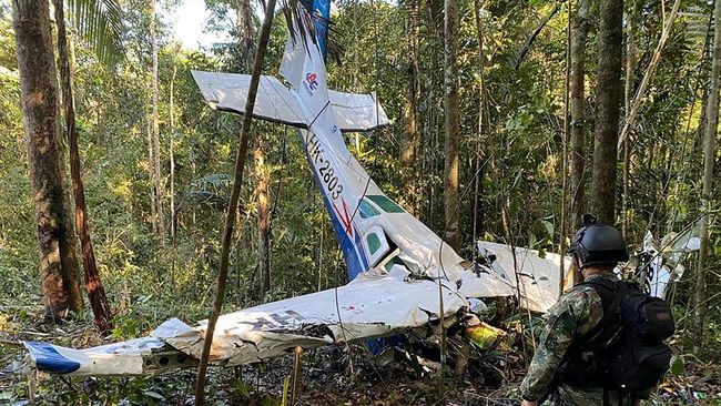 Keajaiban di Hutan Kolombia, Empat Anak Selamat 40 Hari Setelah Kecelakaan Pesawat colombia-rescue