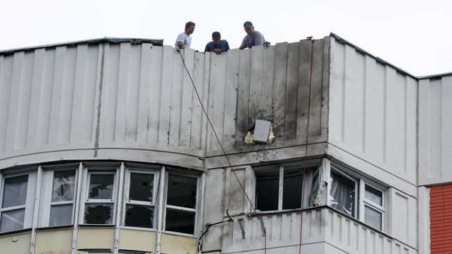 Serangan Drone Mengguncang Moskow, Rusia Menuduh Ukraina ukraine crisis attack moscow