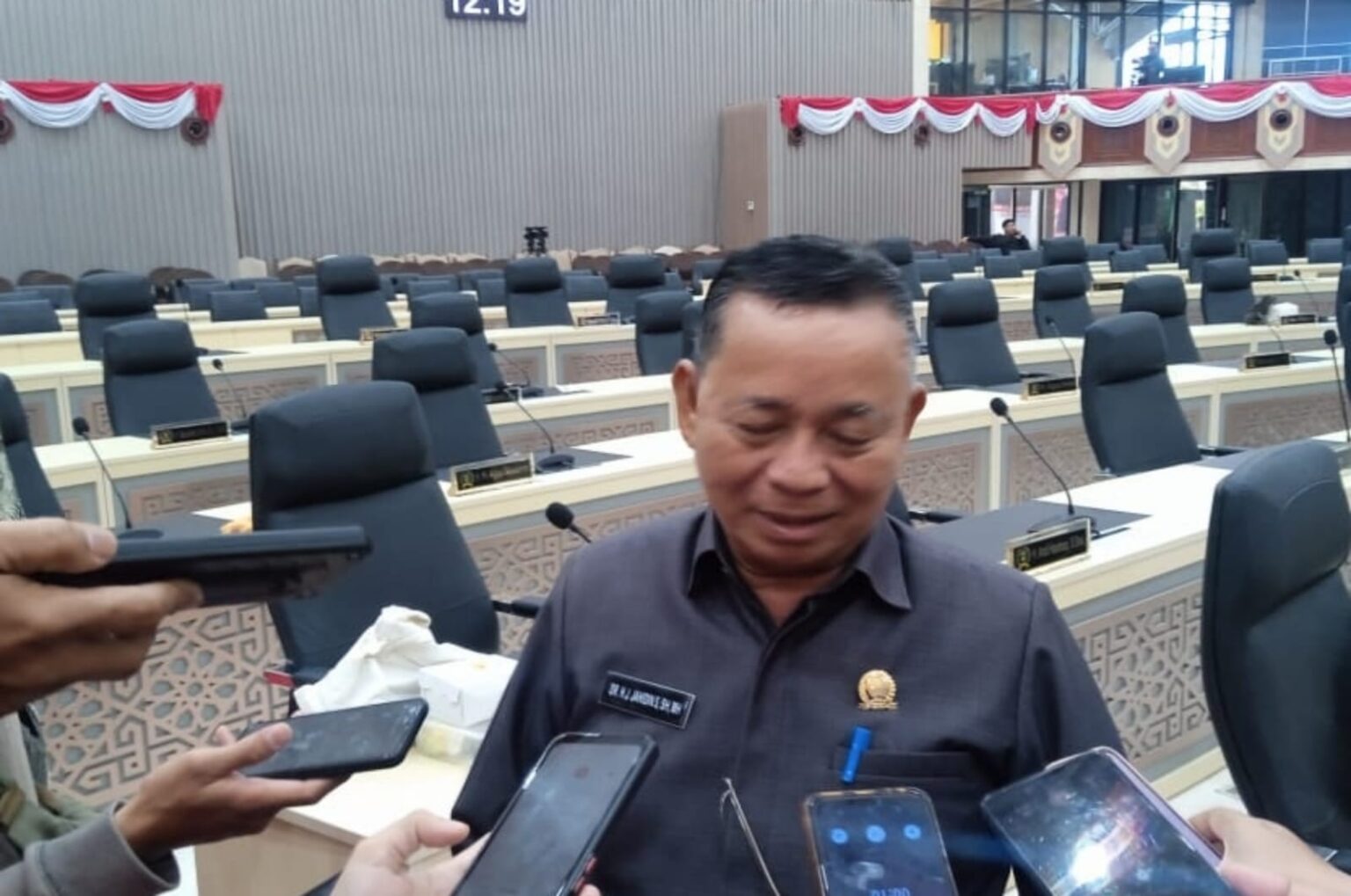 Komisi I DPRD Kaltim Tekankan Pengurangan Risiko Pemilu. Jahidin