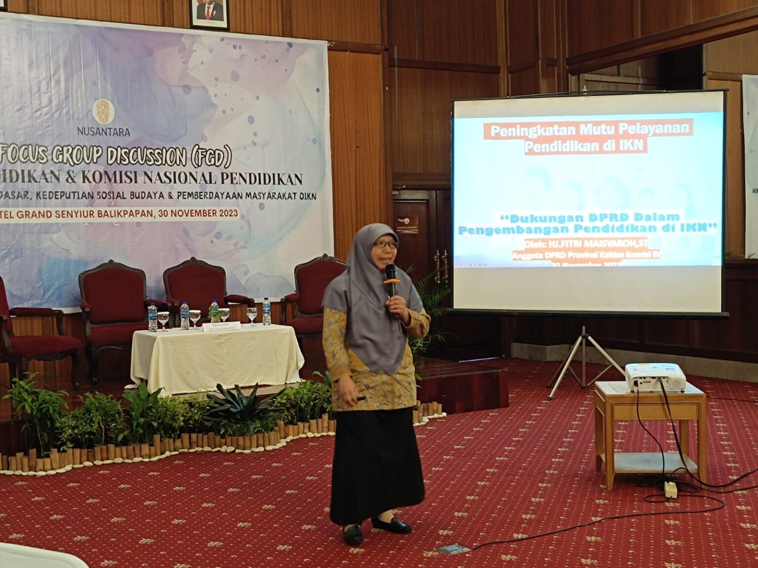 Fitri Maisyaroh: Tingkatkan Kualitas Layanan Pendidikan IKN tingkatkan layanan Pendidikan Kaltim