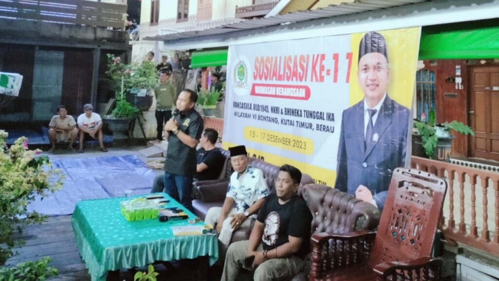 M.Udin Ajak Masyarakat Teluk Bayur Tingkatkan Wawasan Kebangsaan