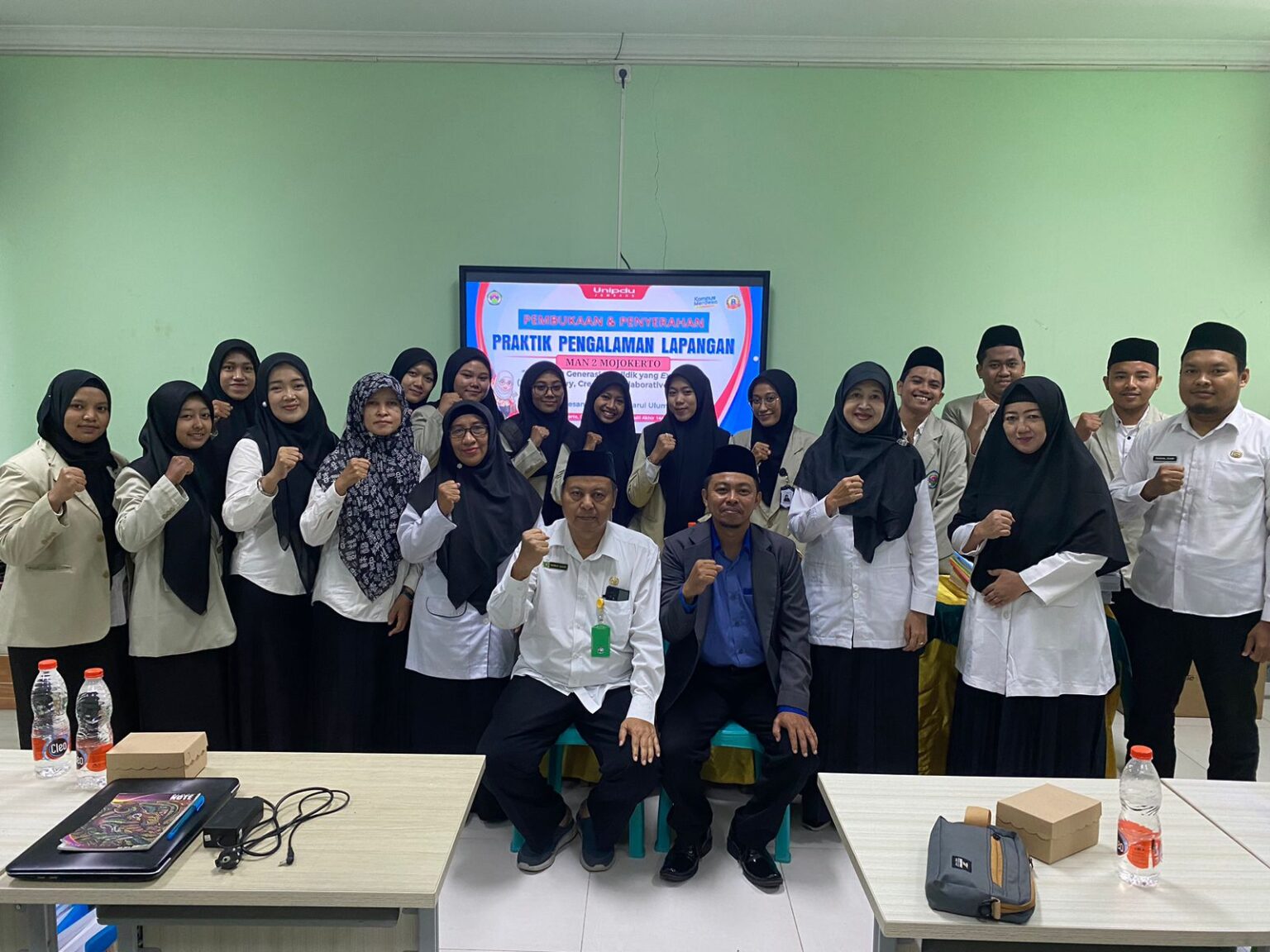 Pembukaan dan Penyerahan Mahasiswa PPL UNIPDU di MAN 2 Mojokerto
