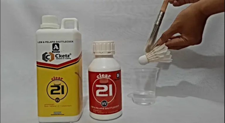 C’ketz CLEAR 21 HV, Solusi Optimal untuk Kualitas Shuttlecock yang Unggul lem C’ketz CLEAR 21 HV