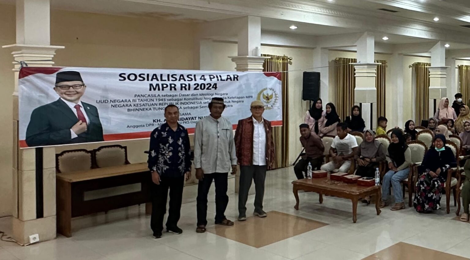 Sosialisasi Empat Pilar MPR RI di Berau, Ini Pesan Kiai Aus Jelang Pilkada 2024