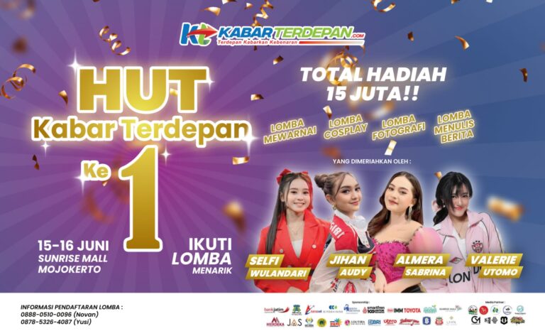 HUT Kabarterdepan.com ke-1: Inspirasi, Hiburan, dan Kreativitas Rangkaian Acara HUT Kabarterdepan.com ke-1