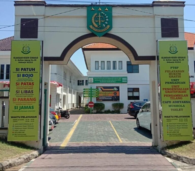Kantor Kejaksaan negeri Kabupaten Sidoarjo