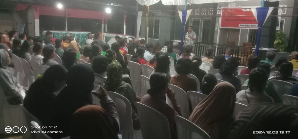 Sem Nalpa Mario Guling Gelar Reses, Aspirasi Warga Infrastruktur Hingga Hutan Lindung Siap Diperjuangkan Suasana Reses Sem Nalpa Mario guling di Jl. Perintis RT 03 No. 44 Kelurahan Kanaan, Selasa (3/12/2024)