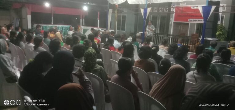 Sem Nalpa Mario Guling Gelar Reses, Aspirasi Warga Infrastruktur Hingga Hutan Lindung Siap Diperjuangkan Suasana Reses Sem Nalpa Mario guling di Jl. Perintis RT 03 No. 44 Kelurahan Kanaan, Selasa (3/12/2024)