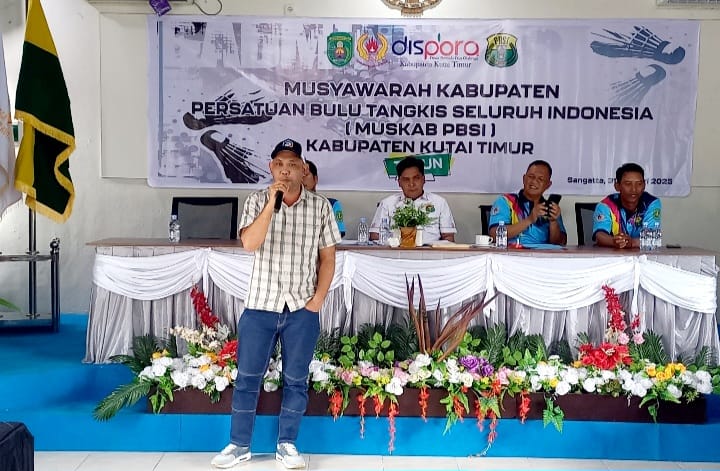 Terpilih sebagai Ketua PBSI Kutim, Daniel P. SebayangSiap Jalankan Program Baru