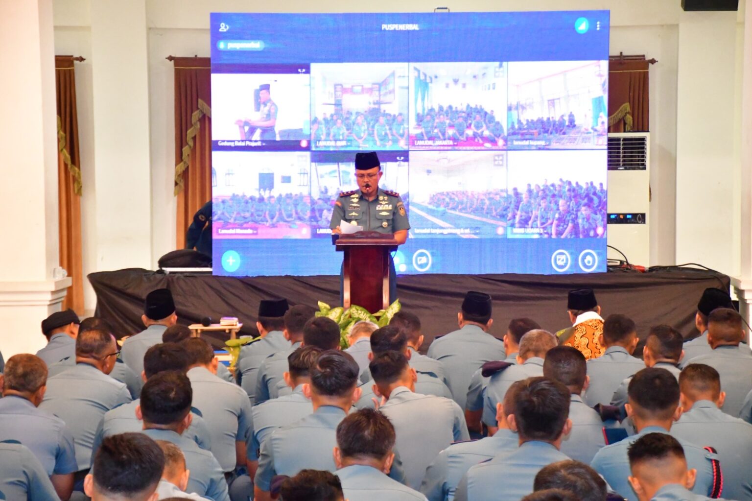 Danpuspenerbal: Hikmah Isra Mi’raj Perkokoh Loyalitas dan Disiplin Prajurit