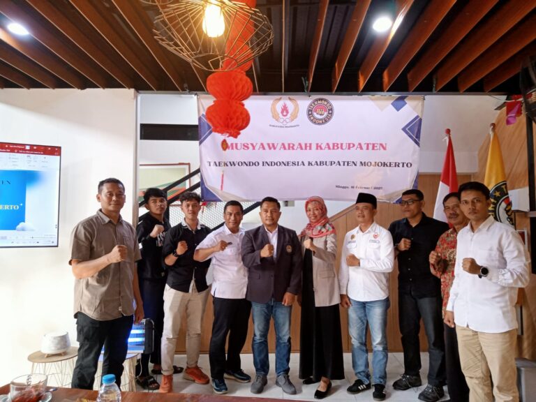 Ayu Citra Mayasari Terpilih sebagai Ketua Cabor Taekwondo Indonesia Kabupaten Mojokerto Secara Aklamasi