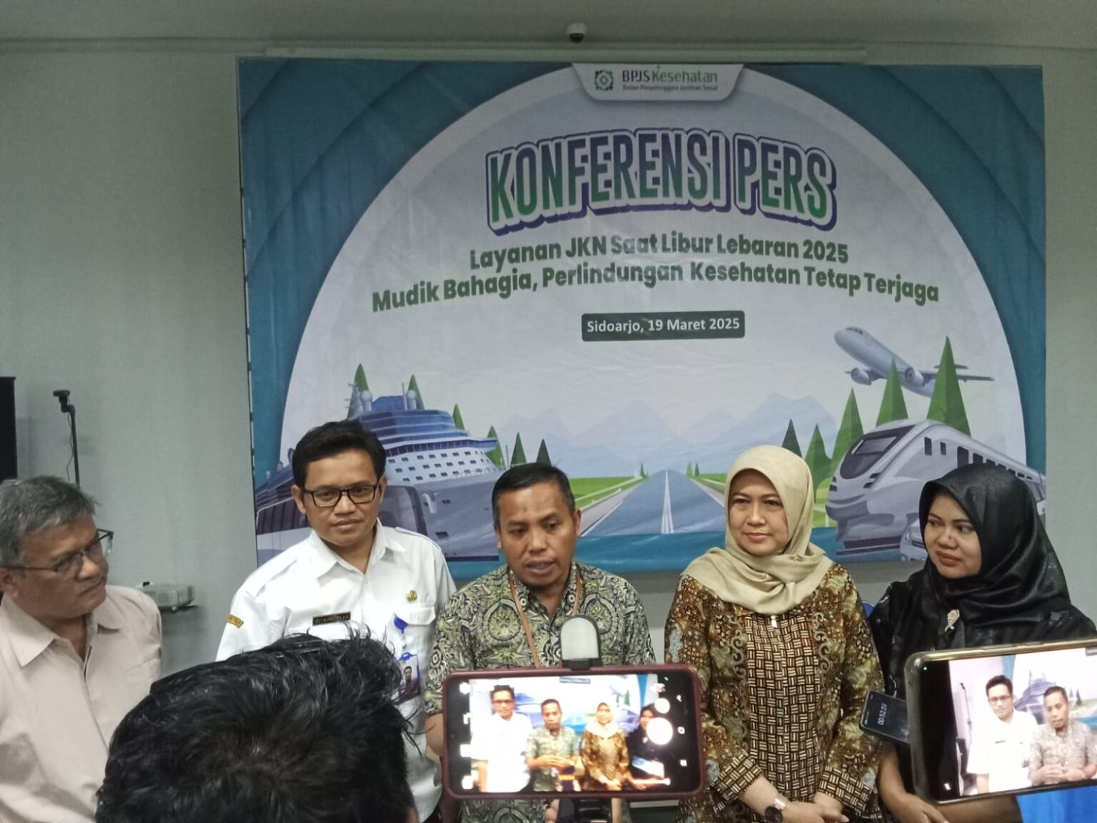 BPJS Kesehatan Pastikan Layanan JKN Tetap Berjalan Saat Lebaran BPJS Kesehatan Konferensi Pers Layanan JKN, saat libur Lebaran 2025 tetap buka, Rabu (19/3/2025).
