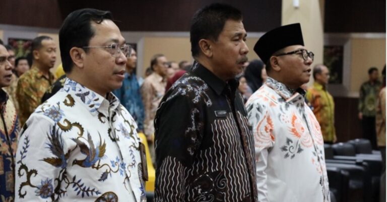 Hadiri Sertijab Kepala BPK Kaltim, Ini Harapan Sekda Kukar Sekretaris Kabupaten Kutai Kartanegara Sunggono