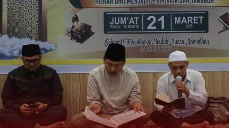 Semarak Ramadan, Dinas PU dan Perkim Kukar Gelar Khataman dan Buka Puasa Sekda Kukar Sunggono