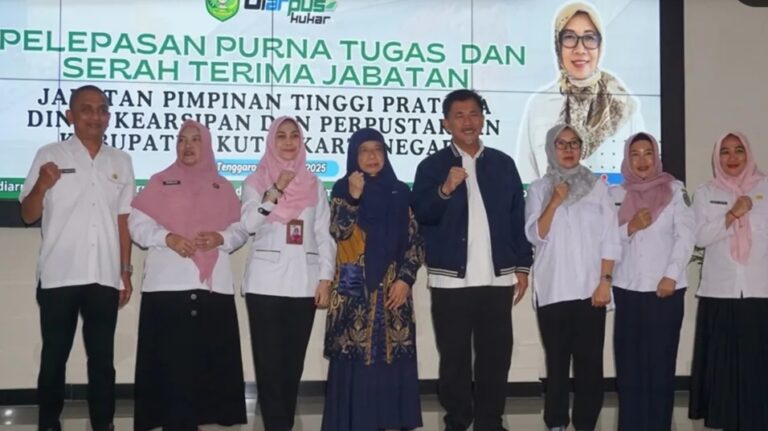 Rinda Desianti Jabat Plt Kadis Perpustakaan Kukar