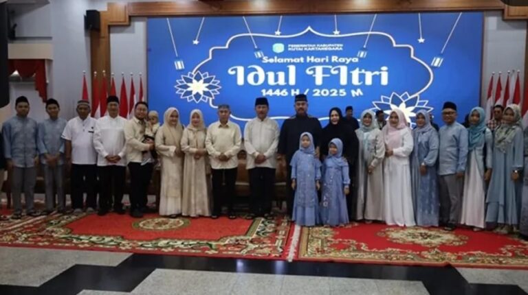 Meriahkan Lebaran, Pemkab Kukar Gelar Open House Bupati Kutai Kartanegara, Edi Damansyah