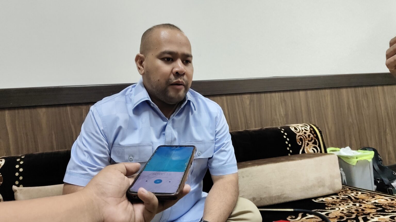 Tragedi Feri Muchlisa, DPRD Kaltim Soroti Sistem Pengawasan Wakil Ketua Komisi III DPRD Kalimantan Timur, Akhmed Reza Fachlevi saat diwawancarai di Gedung DPRD Kaltim, Senin (5/5/2025)