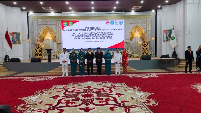 Aulia-Rendi Dilantik, Kukar Gaspol Lanjutkan Kukar Idaman Terbaik Dr. Aulia Rahman Basri dan H. Rendi Solihin
