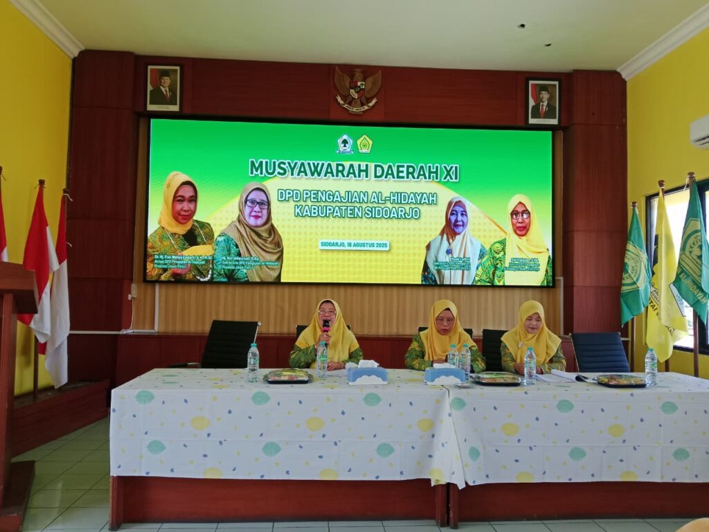 Musda IX Al Hidayah Sidoarjo Lahirkan Pemimpin Baru, Dorong UMKM dan Dakwah