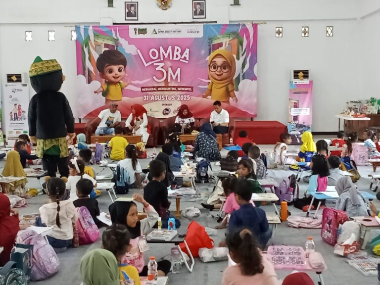 Edukasi Menabung Lewat Lomba 3M untuk Anak TK di Sidoarjo
