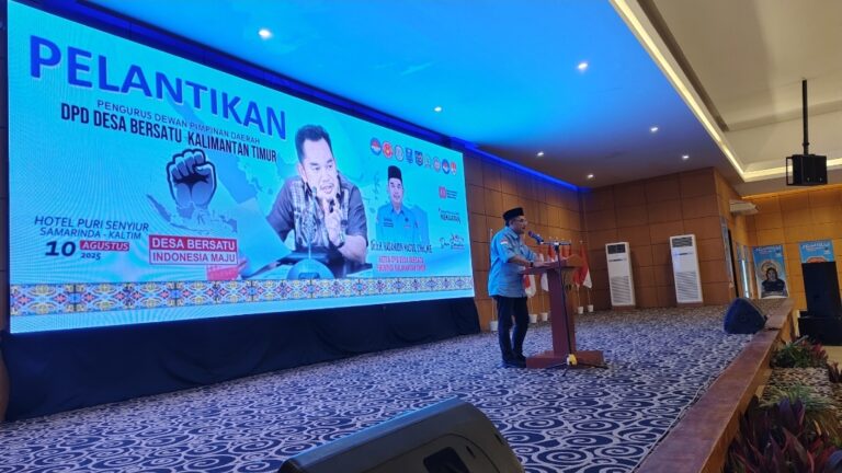 Hamas Nahkodai DPW Kaltim Desa Bersatu, Siapkan 4 Program Jitu