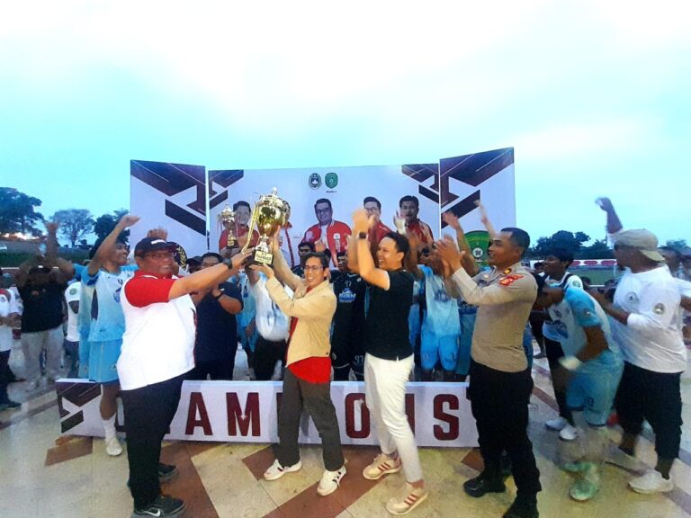 Muara Badak FC Juara Bupati Cup Kukar 2025 Lewat Adu Penalti