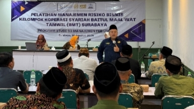 UNESA Dorong Koperasi Syariah Tangguh Lewat Pelatihan Risiko Bisnis