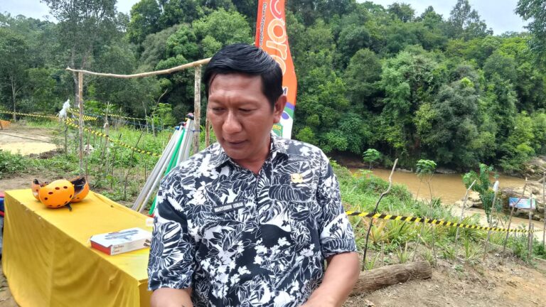 Pemdes Swarga Bara Siap Garap Wisata Arung Jeram Sungai Sangatta Kepala Desa Swarga Bara, Wahyuddin Usman