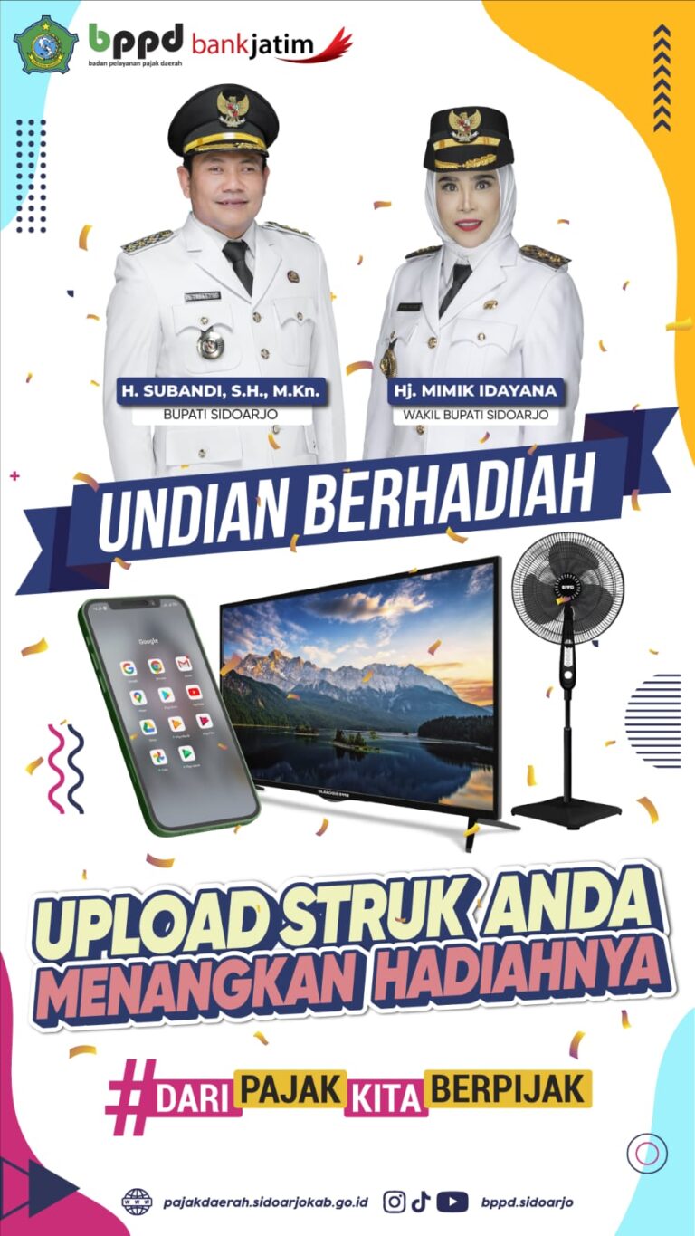 Pemkab Sidoarjo Luncurkan Program “Dijapri”, Belanja di Sidoarjo Berpeluang Raih Hadiah