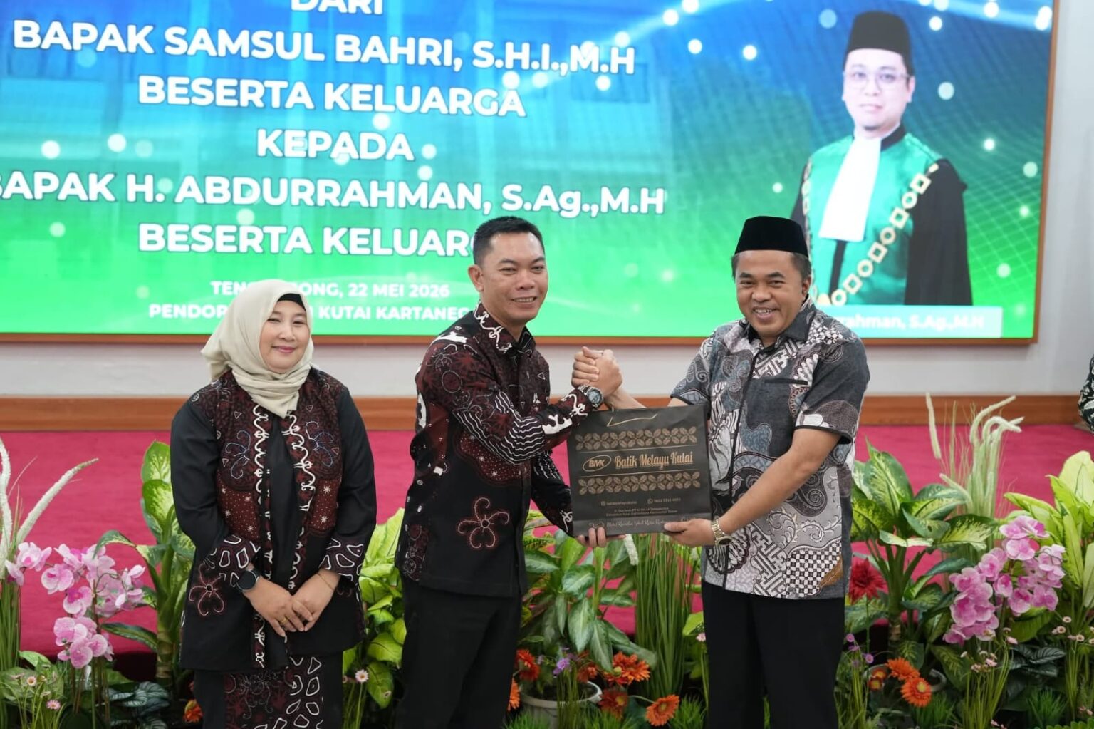 Ketua DPRD Kukar Hadiri Pisah Sambut Ketua PA Tenggarong