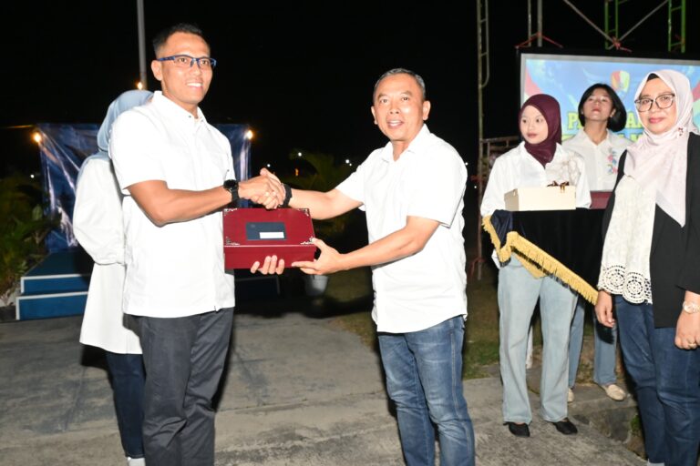 Wira Club Lanud Muljono sekaligus pisah kenal Dansatpom dan Karumkit, Sabtu malam (12/9/2026). (Foto: Dian)