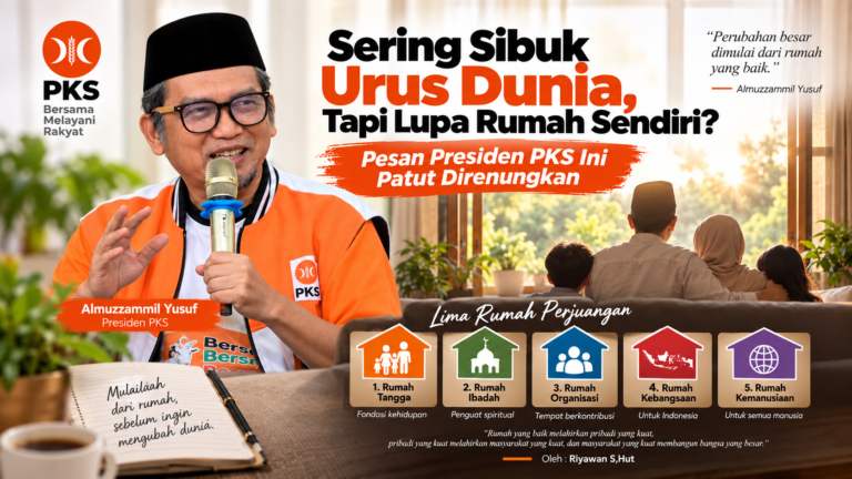 Presiden PKS Almuzzammil Yusuf