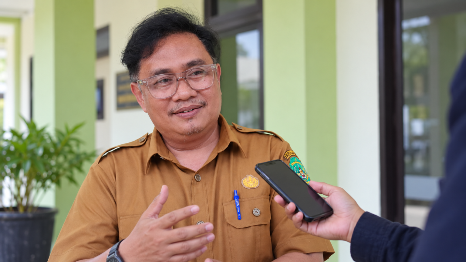 Sekretaris DLHK Kukar, Muhammad Taupiq (dok.Javasia)